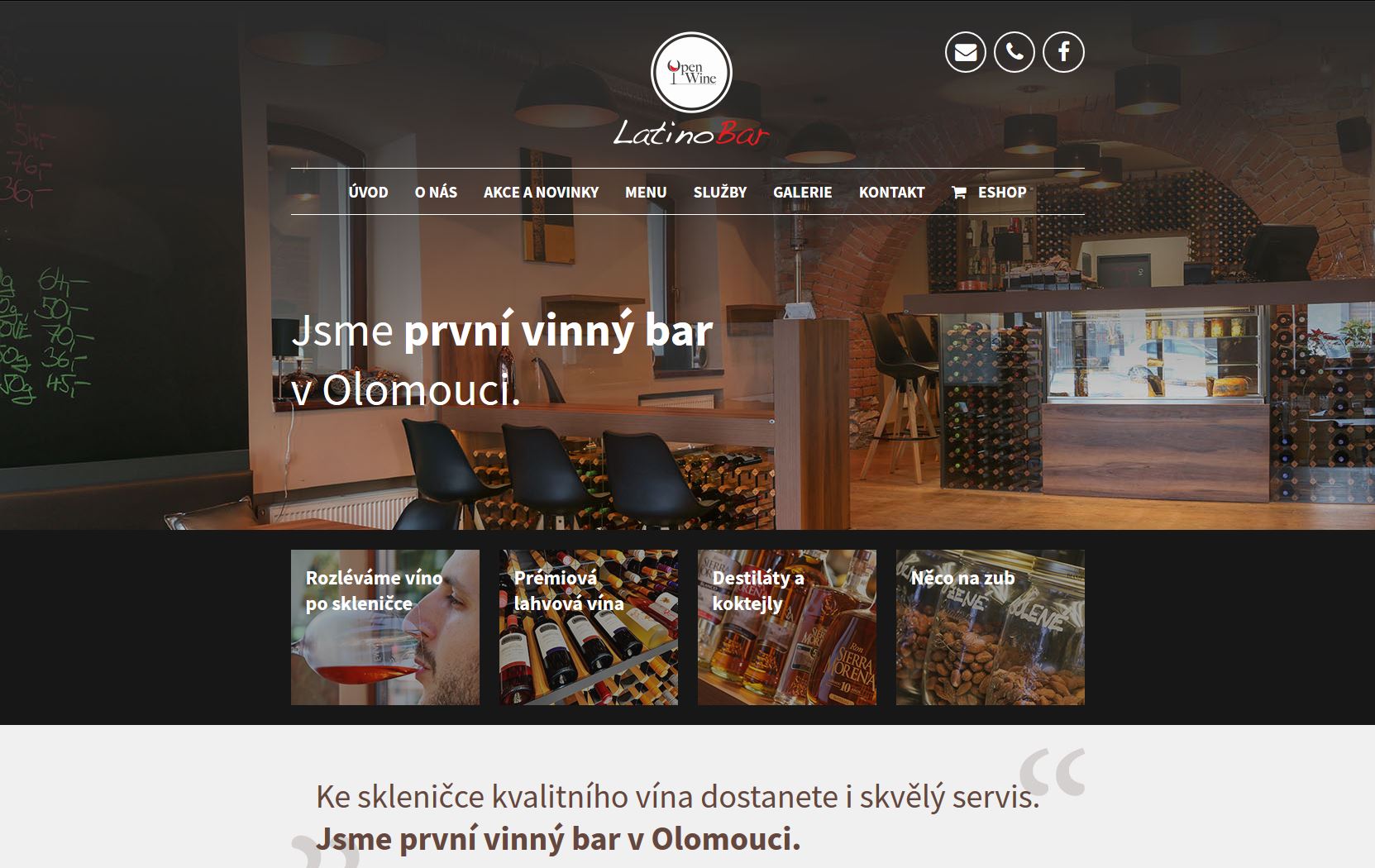 OpenWine Latino Bar Olomouc