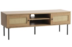 Přírodní TV stolek Unique Furniture Pensacola 120 x 40 cm